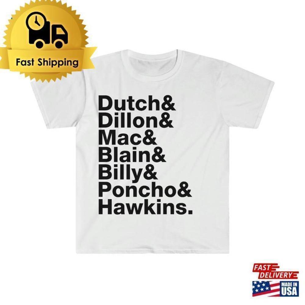 Predator Characters Retro Sci-Fi Hunter Movie Black Graphic T-Shirt